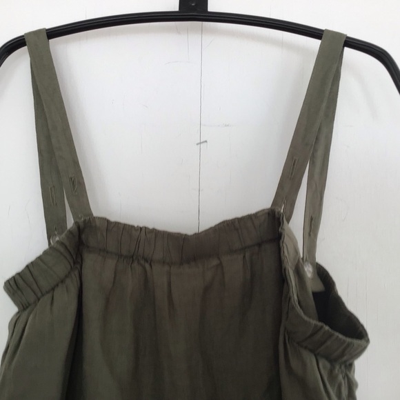 XCVI Cleon Flounce  100% linen Jumpsuit size small NWT - Picture 10 of 14